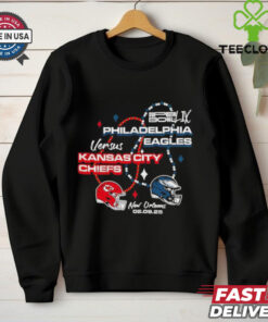 Philadelphia Eagles Super Bowl Participant Matchup Beads New Orleans 02.09.2025 shirt