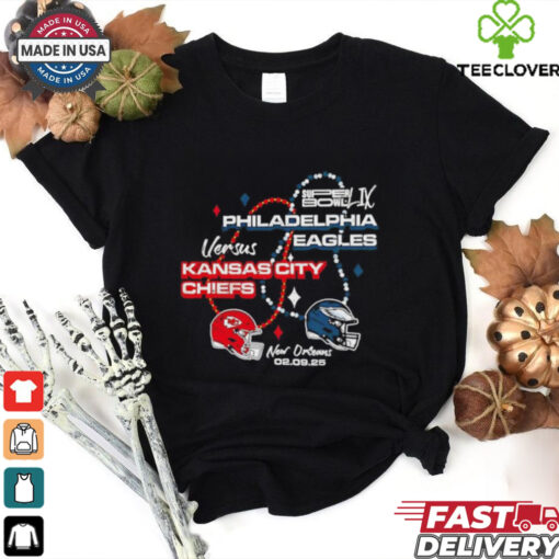 Philadelphia Eagles Super Bowl Participant Matchup Beads New Orleans 02.09.2025 shirt