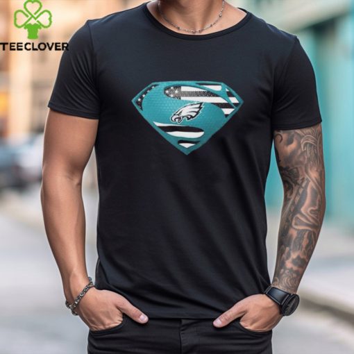 Philadelphia Eagles Superman logo hoodie, sweater, longsleeve, shirt v-neck, t-shirt