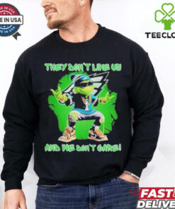 Philadelphia Eagles The Grinch They Don_t Like Us And We Don_t Care Christmas T shirts 3 Philadelphia Eagles The Grinch They Don_t Like Us And We Don_t Care Christmas T shirts