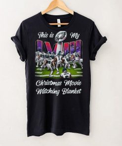 Philadelphia Eagles This Is My Christmas Movie And Watching Nfl Team T shirt