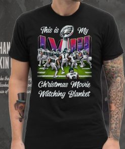 Philadelphia Eagles This Is My Christmas Movie And Watching Nfl Team T hoodie, sweater, longsleeve, shirt v-neck, t-shirt