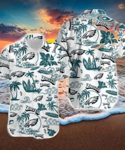 Philadelphia Eagles Traditional Hawaiian Shirt And Short For Men Gift, Short Beach For Family Christmas