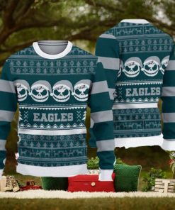 Philadelphia Eagles Ugly Christmas Reindeer Xmas Sweater Handmade Gift Mens Women