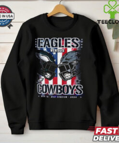 Philadelphia Eagles Versus Dallas Cowboys Week 10, AT&T Stadium 2024 Shirt 3 Philadelphia Eagles Versus Dallas Cowboys Week 10, AT&T Stadium 2024 Shirt