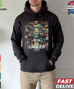 Philadelphia Eagles Vs. Saints Birds In The Big Easy 2024 Shirt