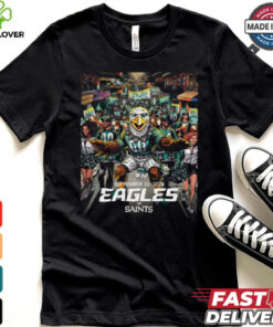 Philadelphia Eagles Vs. Saints Birds In The Big Easy 2024 Shirt