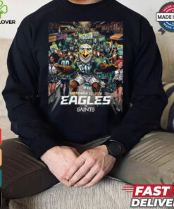 Philadelphia Eagles Vs. Saints Birds In The Big Easy 2024 Shirt
