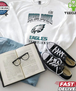 Philadelphia Eagles WEAR by Erin Andrews Women’s Super Bowl LIX Champions Shirt