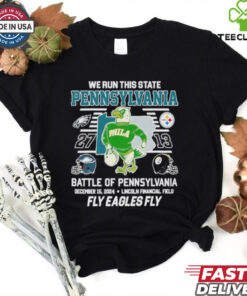 Philadelphia Eagles We Run This State Pennsylvania Fly Eagles 2024 T Shirt