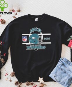 Philadelphia Eagles Wild Card Champions Season 2023 2024 NFL Divisional Helmet Winners T Shirt