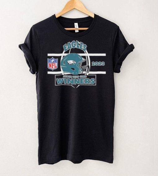 Philadelphia Eagles Wild Card Champions Season 2023 2024 NFL Divisional Helmet Winners T Shirt