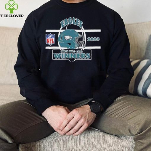 Philadelphia Eagles Wild Card Champions Season 2023 2024 NFL Divisional Helmet Winners T Shirt