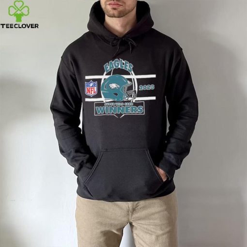 Philadelphia Eagles Wild Card Champions Season 2023 2024 NFL Divisional Helmet Winners T Shirt