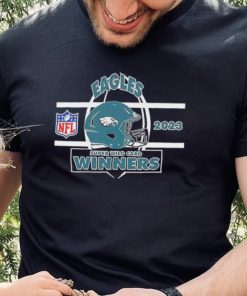 Philadelphia Eagles Wild Card Champions Season 2023 2024 NFL Divisional Helmet Winners T Shirt