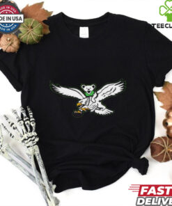 Philadelphia Eagles X Grateful Dead Riding Eagles Shirt