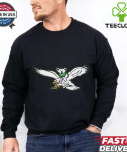 Philadelphia Eagles X Grateful Dead Riding Eagles Shirt