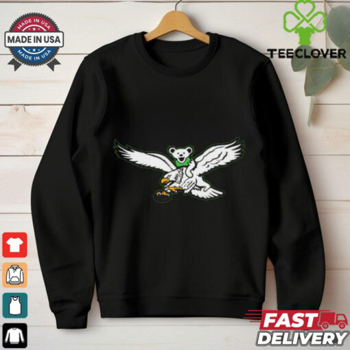 Philadelphia Eagles X Grateful Dead Riding Eagles Shirt