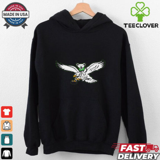 Philadelphia Eagles X Grateful Dead Riding Eagles Shirt