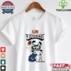Philadelphia Eagles X Snoopy 2025 NFL Super Bowl LIX Champions Shirt