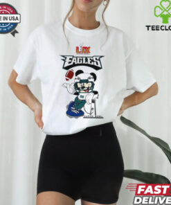 Philadelphia Eagles X Mickey Mouse Super Bowl Lix Shirt