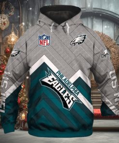 Philadelphia Eagles Youth 3D Hoodie