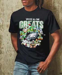 Philadelphia Eagles all time greats signatures shirt