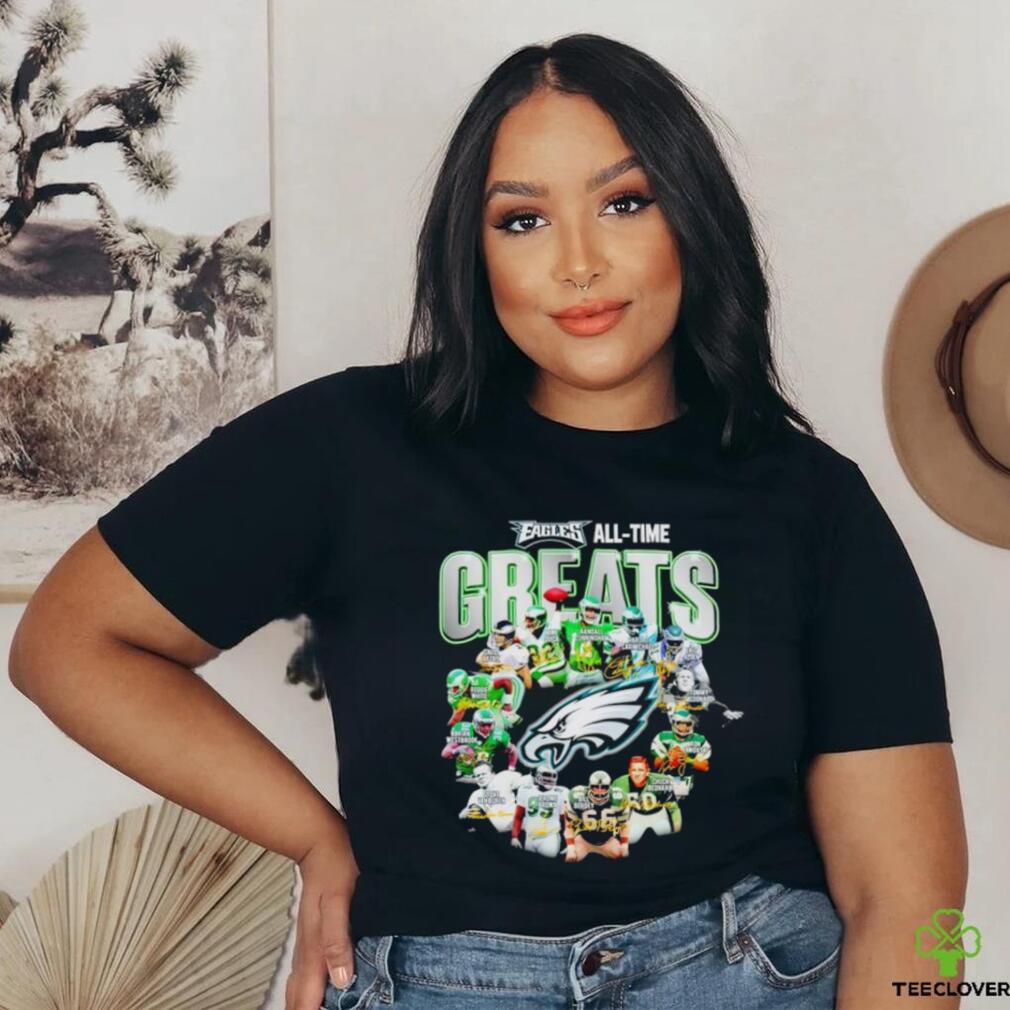 Philadelphia Eagles all time greats signatures shirt Philadelphia Eagles all time greats signatures shirt