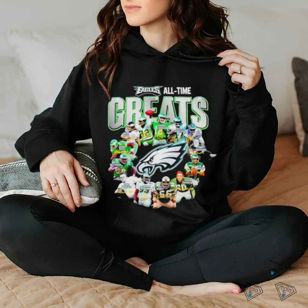 Philadelphia Eagles all time greats signatures shirt Philadelphia Eagles all time greats signatures shirt