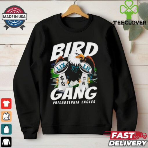 Philadelphia Eagles bird gang 40 22 41 32 score shirt