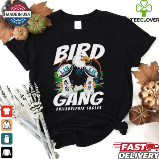 Philadelphia Eagles bird gang 40 22 41 32 score shirt