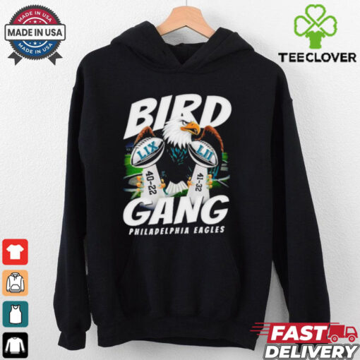 Philadelphia Eagles bird gang 40 22 41 32 score shirt