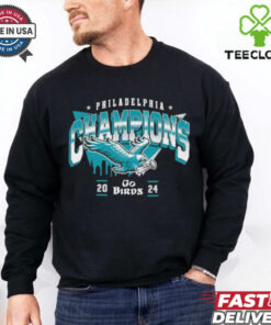 Philadelphia Eagles champions 2024 Super Bowl go birds shirt