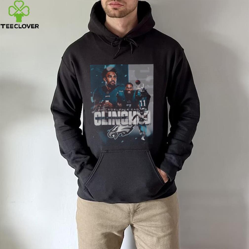 Philadelphia Eagles clinched NFC playoffs shirt, hoodie, sweater