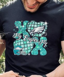 Philadelphia Eagles fly Eagles fly glitters shirt