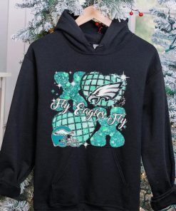 Philadelphia Eagles fly Eagles fly glitters hoodie, sweater, longsleeve, shirt v-neck, t-shirt