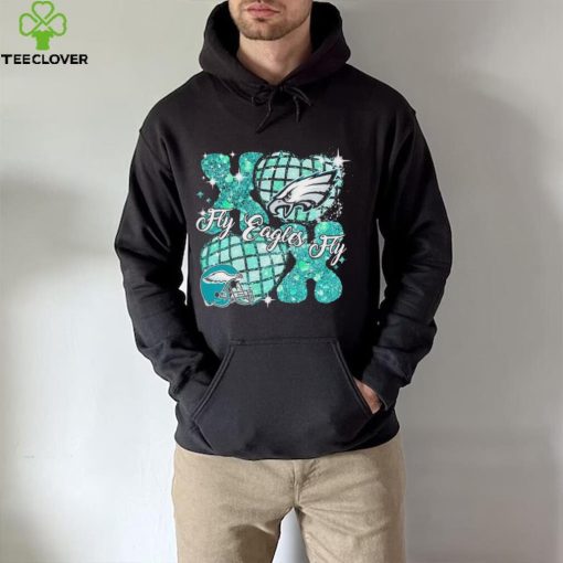 Philadelphia Eagles fly Eagles fly glitters hoodie, sweater, longsleeve, shirt v-neck, t-shirt