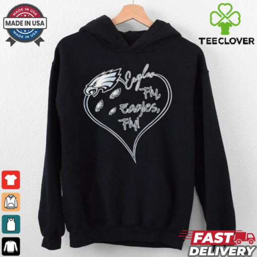 Philadelphia Eagles fly Eagles fly heart shirt