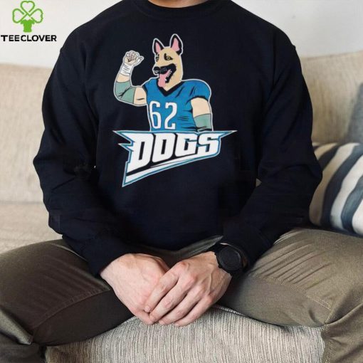 Philadelphia Eagles football Jason Kelce Dogs player cartoon hoodie, sweater, longsleeve, shirt v-neck, t-shirt