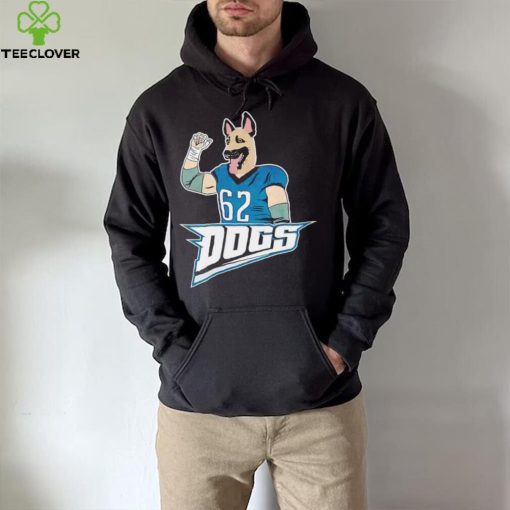 Philadelphia Eagles football Jason Kelce Dogs player cartoon hoodie, sweater, longsleeve, shirt v-neck, t-shirt