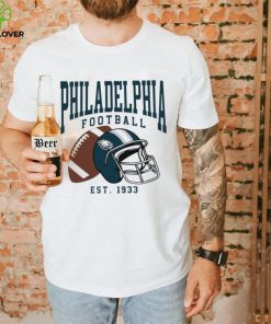 Philadelphia Eagles football est. 1933 NFL helmet logo hoodie, sweater, longsleeve, shirt v-neck, t-shirt