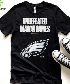 Philadelphia Eagles football undefeated in away games 5 0 logo hoodie, sweater, longsleeve, shirt v-neck, t-shirt