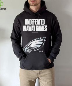 Philadelphia Eagles football undefeated in away games 5 0 logo hoodie, sweater, longsleeve, shirt v-neck, t-shirt