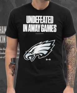 Philadelphia Eagles football undefeated in away games 5 0 logo hoodie, sweater, longsleeve, shirt v-neck, t-shirt