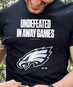 Philadelphia Eagles football undefeated in away games 5 0 logo hoodie, sweater, longsleeve, shirt v-neck, t-shirt