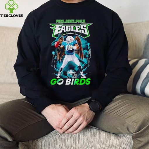 Philadelphia Eagles go Birds mascot man hoodie, sweater, longsleeve, shirt v-neck, t-shirt