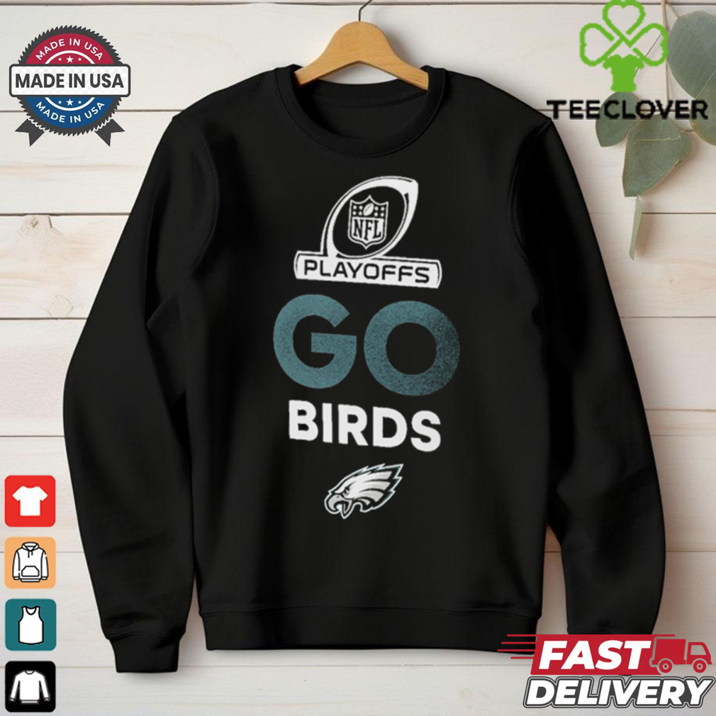 Philadelphia Eagles go birds 2024 NFL Playoffs T Shirt Philadelphia Eagles go birds 2024 NFL Playoffs T Shirt