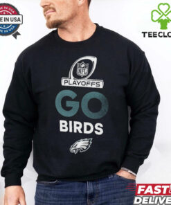 Philadelphia Eagles go birds 2024 NFL Playoffs T Shirt