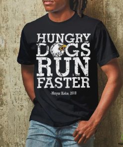 Philadelphia Eagles hungry dogs run faster Mayor Kelce 2018 t shirt