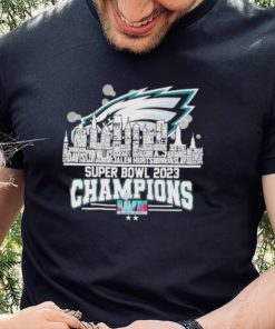 Philadelphia Eagles super bowl 2023 champions LVII Jalen hurts Jordan Davis shirt